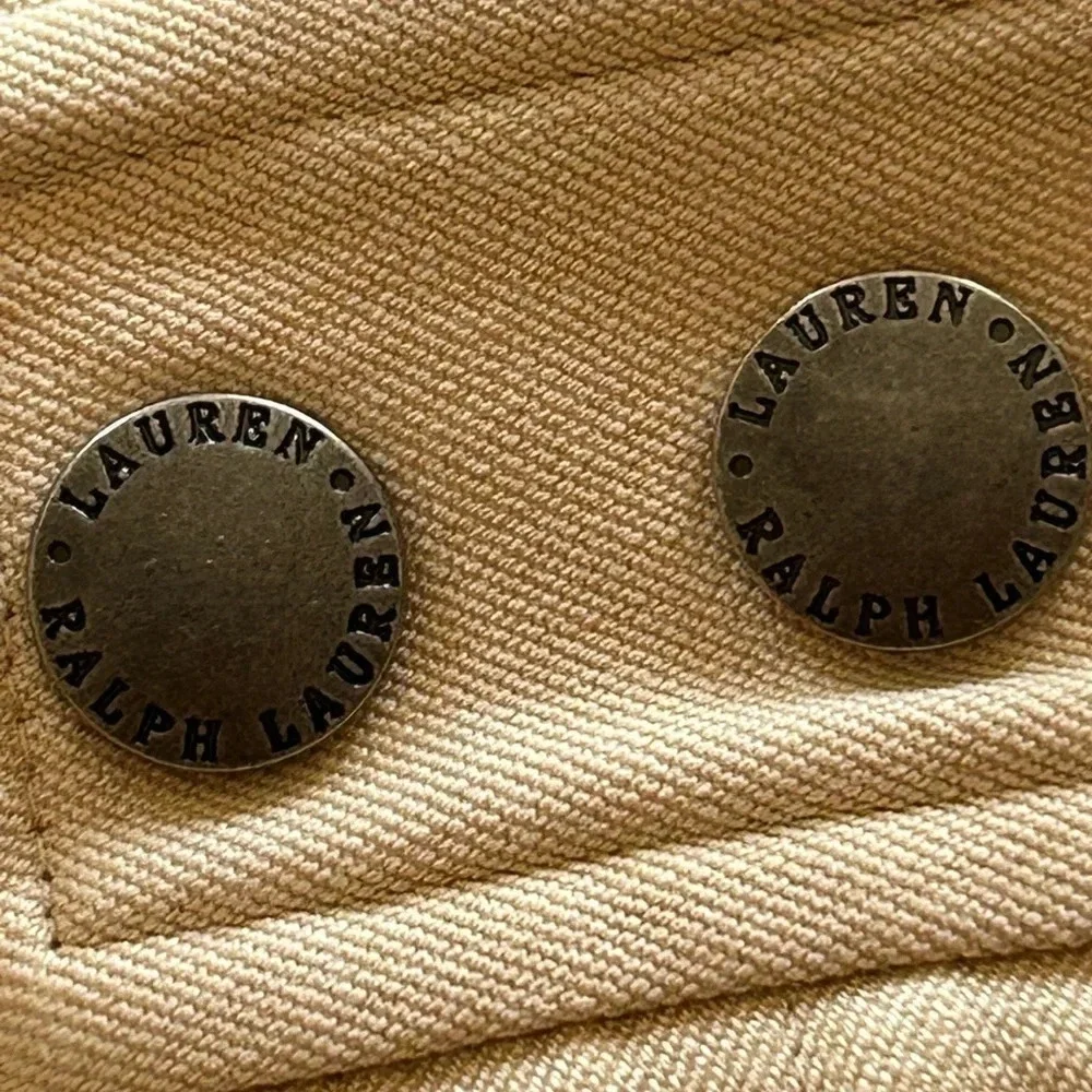 Ralph Lauren flat front women’s chino pants size 14
